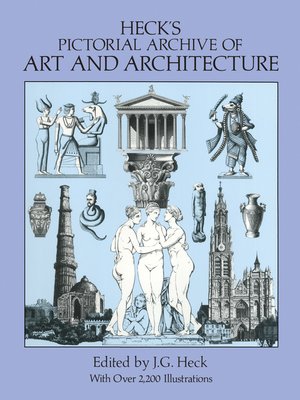 cover image of Heck's Pictorial Archive of Art and Architecture